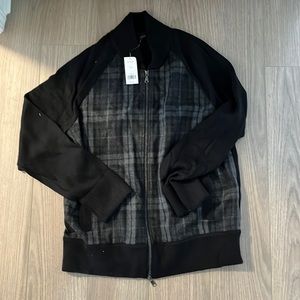 Banana republic sweater with zipper, L, bnwt